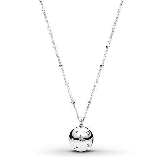 Stars Necklace 100% 925 Sterling Silver 
