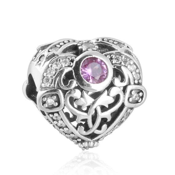 pandora opulent heart charm
