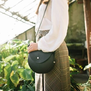 Wood and Leather Bag -  Israel