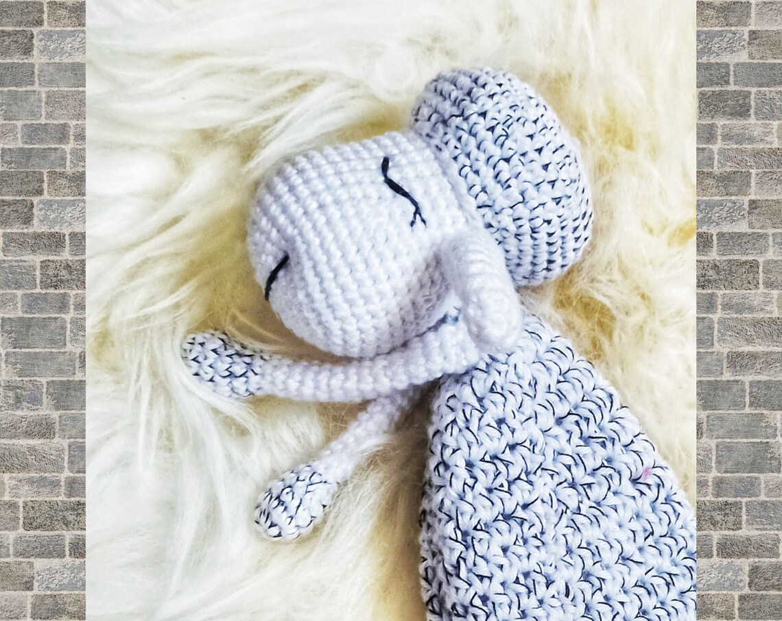Lamb Lovey Crochet Pattern Easy Sheep amigurumi pattern Etsy