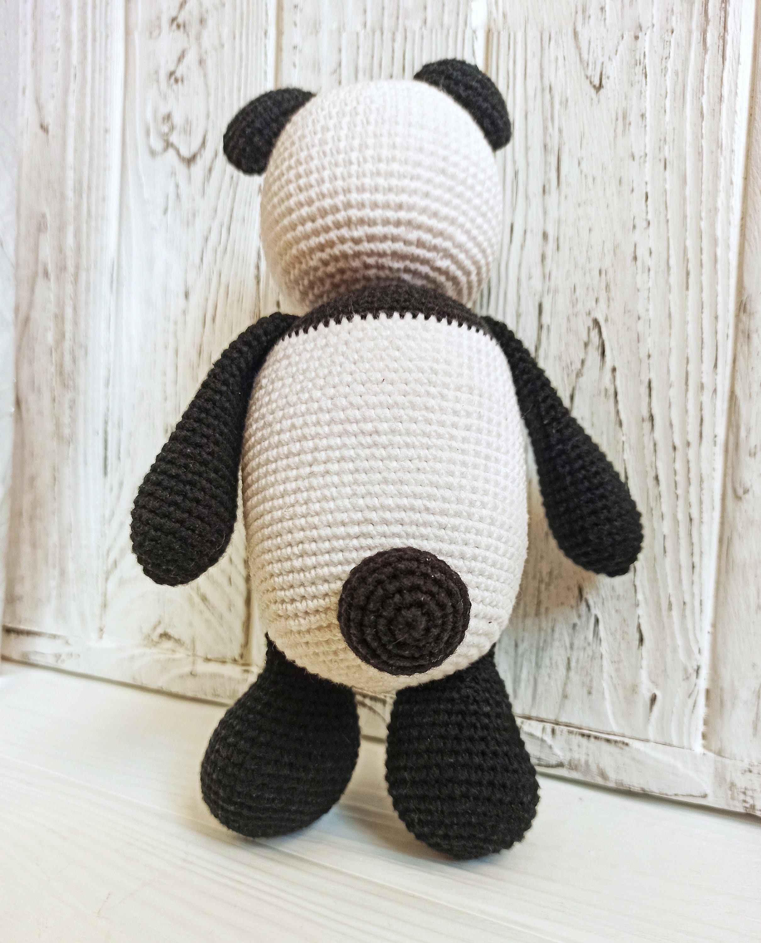Panda Bear Crochet Pattern Amigurumi My Bamboo little Panda Etsy
