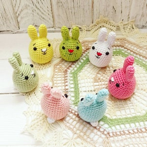 Crochet Easter Tiny Bunny Crochet Pattern Easy Amigurumi - Etsy