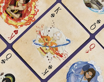 AV4T4R Inspired Playing Cards - Designed in Australia