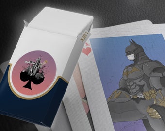 B4TM4N Inspired Playing Cards - Designed in Australia