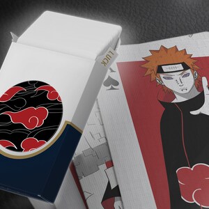 Karty do gry inspirowane anime - zaprojektowane w Australii