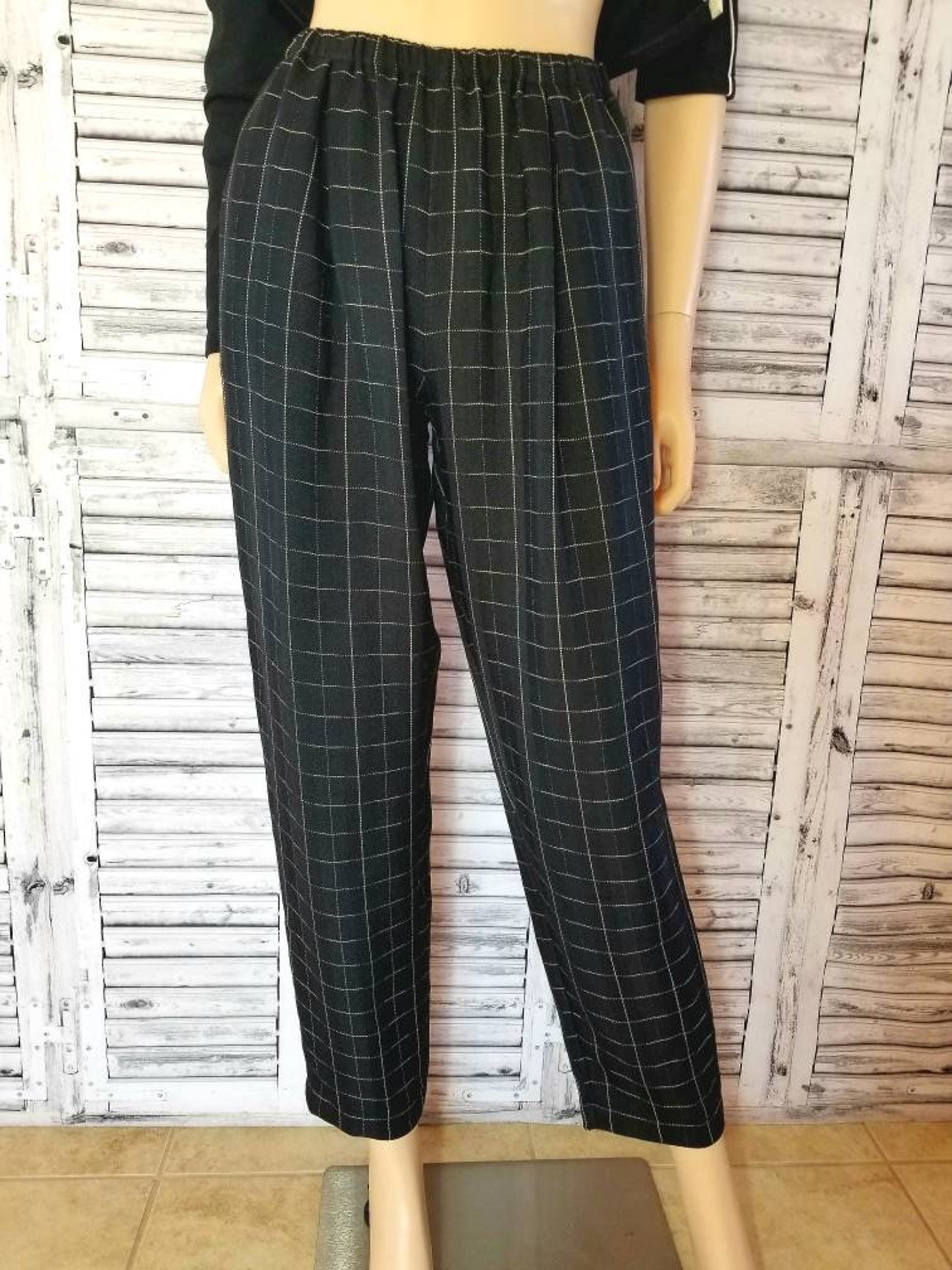tapered linen pants pattern