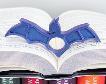 Dragon page holder, dragon wings book page holder, thumb page holder, bookish gifts, fantasy reading accessory for book lovers