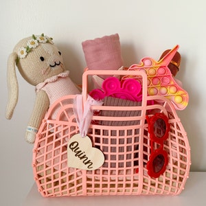 Valentine’s Day basket tags, Valentine’s Day name tags, valentines gift tags, custom name tag, Valentine’s Day basket marker