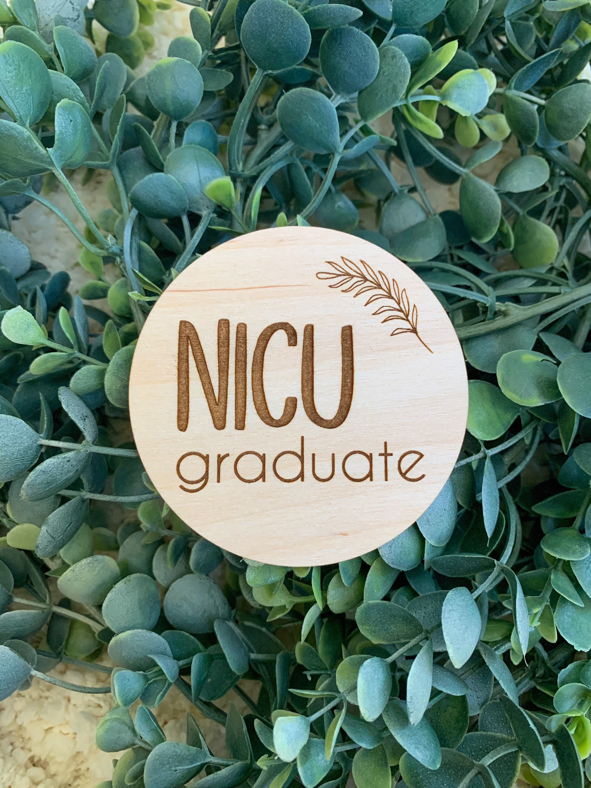 Nicu Grad Sign NICU Graduate Wood Photo Prop, Nicu Graduate Sign, Nicu Baby Gift ...