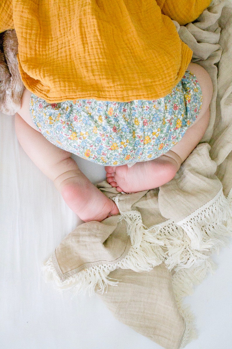 Muslin swaddle blanket swaddle set girl muslin throw Etsy