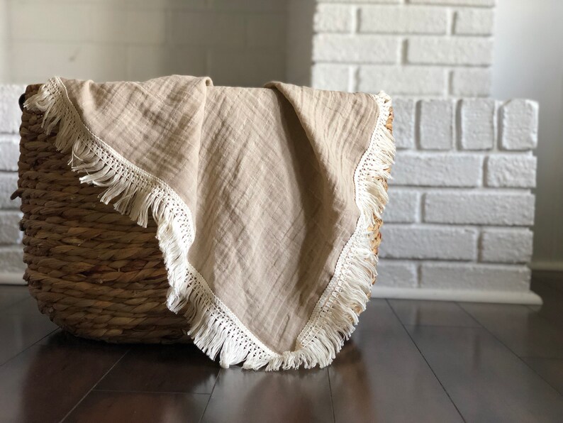 Muslin swaddle blanket swaddle set girl muslin throw Etsy