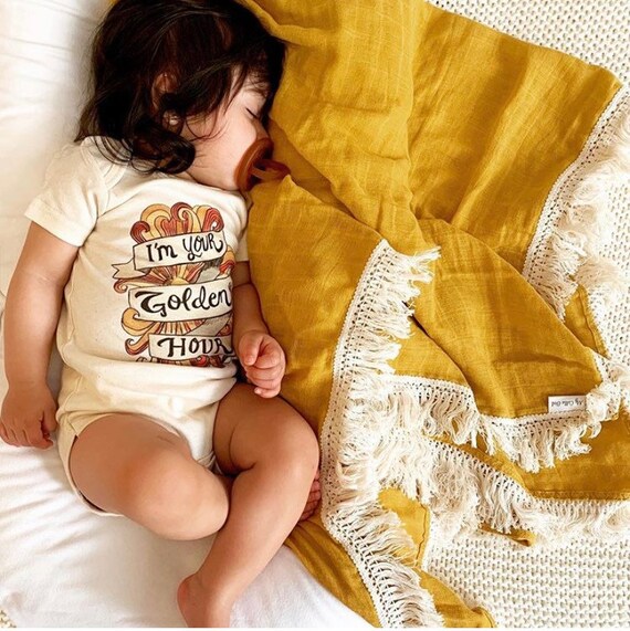 fringe swaddle boho baby fringe throw blanket boho throw blanket Boho baby blanket fringe blanket boho baby gift boho nursery bedding