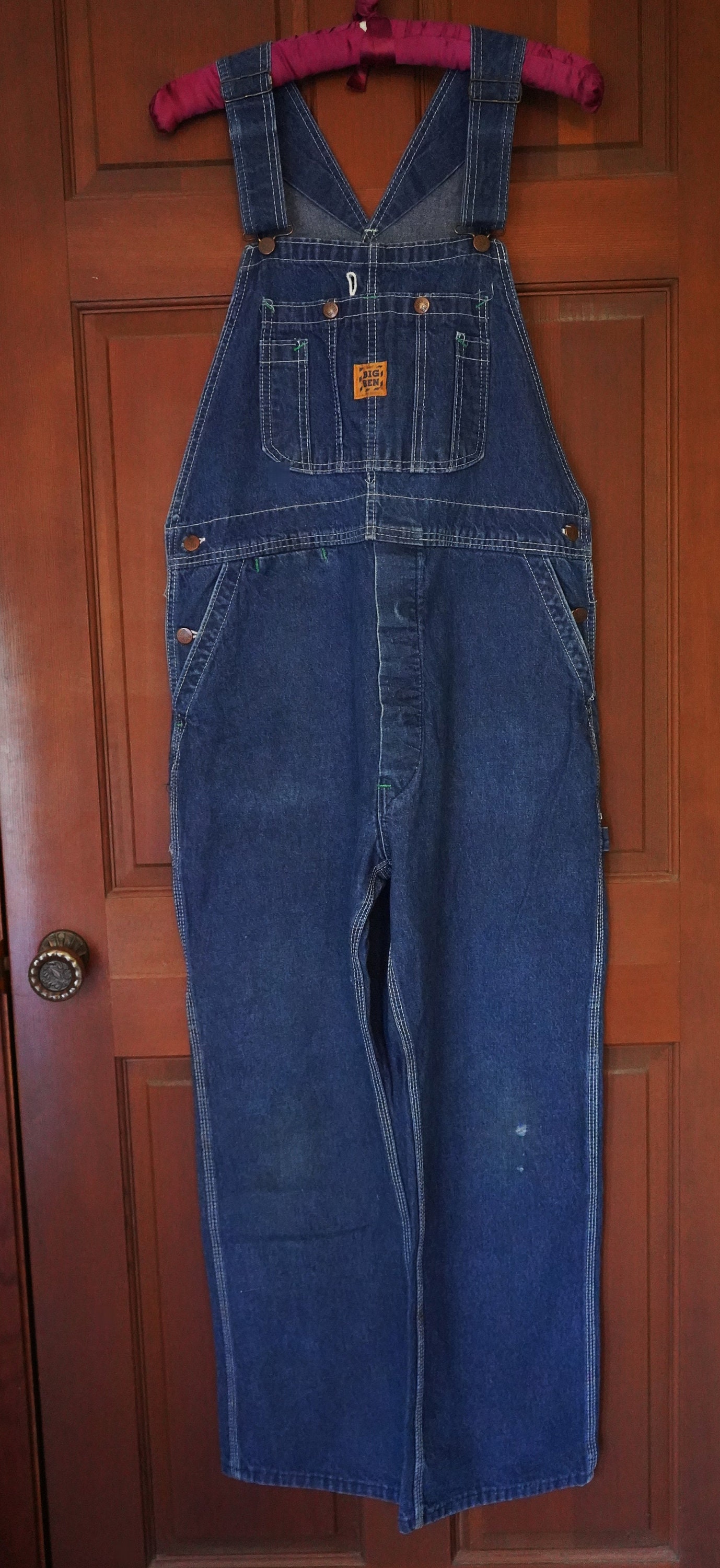 Vintage Big Ben Wrangler Overalls: USA Made Denim Workwear - Etsy
