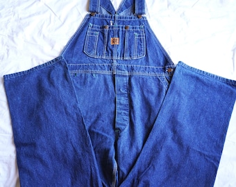 Authentic and Vintage Big Ben Wrangler Overalls: USA Made Denim