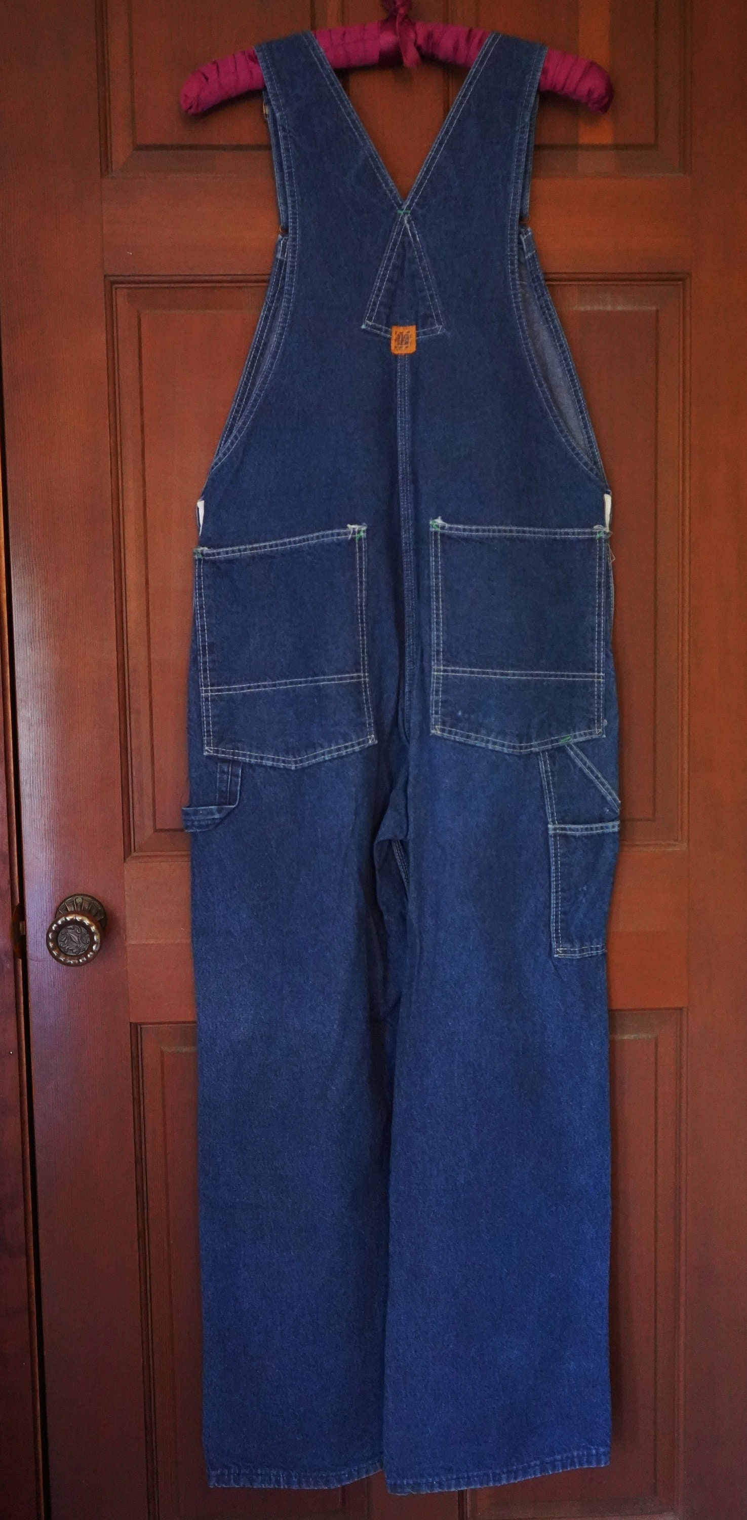 Genderful and Authentic Vintage Big Ben Wrangler Overalls: USA