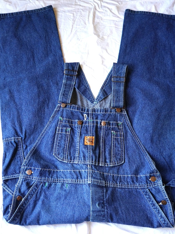 Authentic and Vintage Big Ben Wrangler Overalls: USA Made Denim
