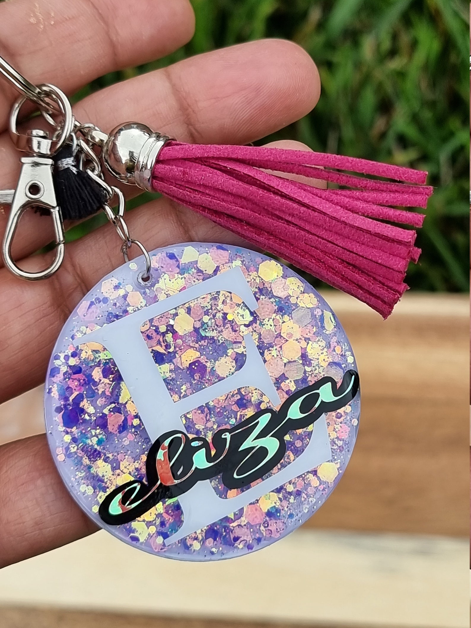 Custom Acrylic Resin Keychains Acrylic Disk Teachers Gift Etsy