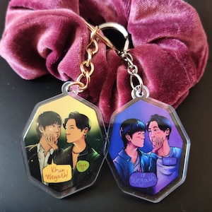 VegasPete DOUBLE SIDED Acrylic CHARMS- Kinnporsche