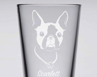 BOSTON TERRIER DRINKING BEER VINTAGE BAR 1959 REPRO DOG PHOTO *CANVAS* ART PRINT