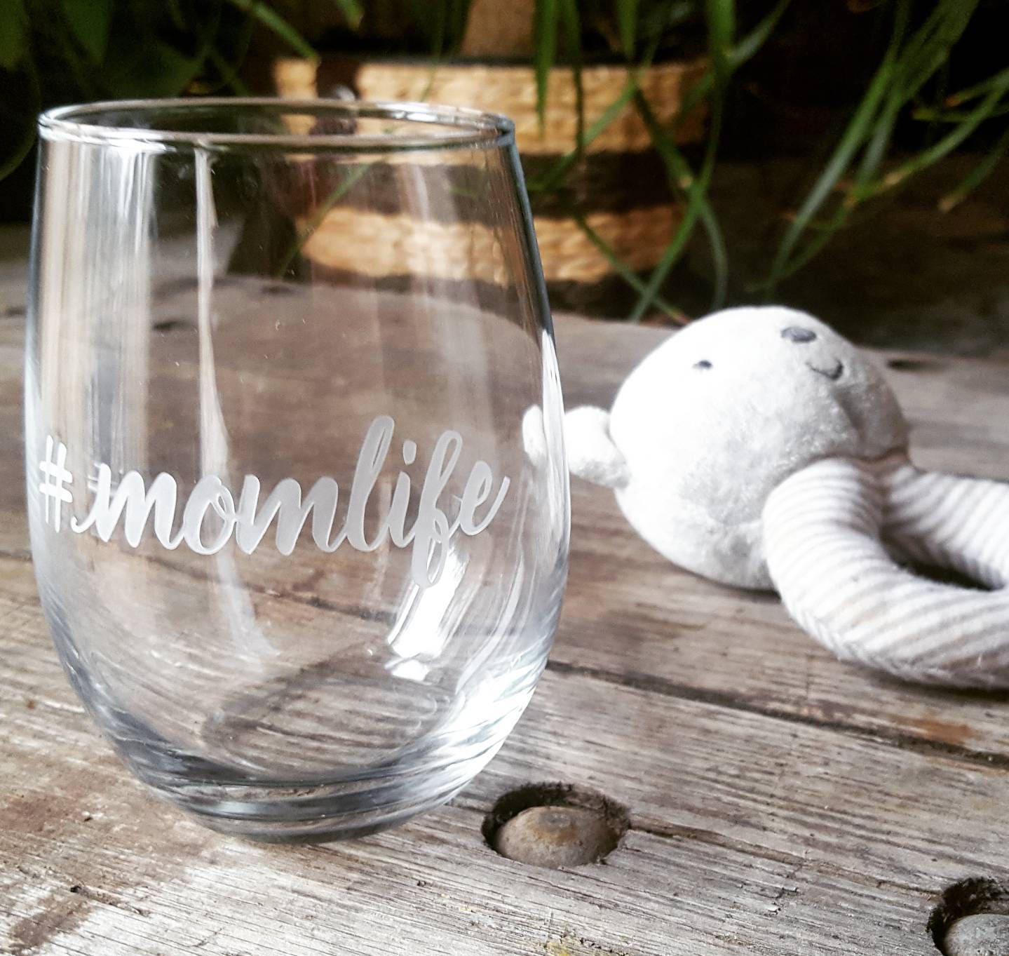 only the best moms get promoted to grandma wine glass