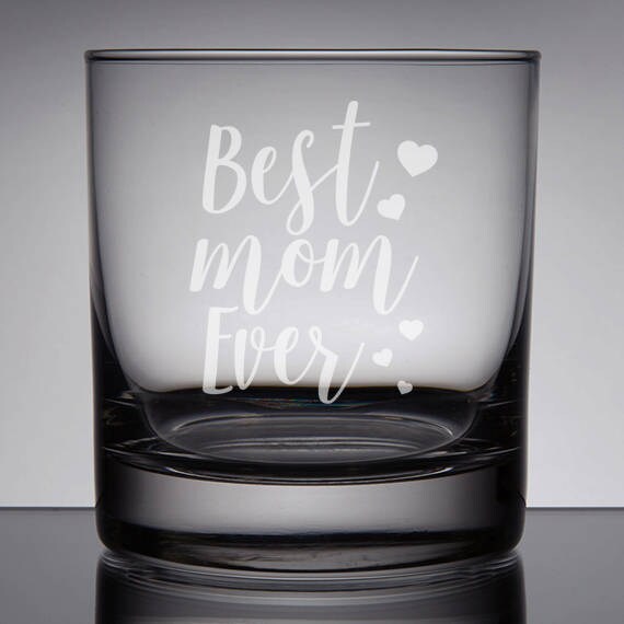 Bold Engraved 10.25 oz Glasses Mom Est 2020 New Mother Whiskey Rocks Glass Gift for First Time Moms Bold Engraved 10.25 oz Glasses Mom Est 2020 New Mother Whiskey Rocks Glass Gift for First Time Moms