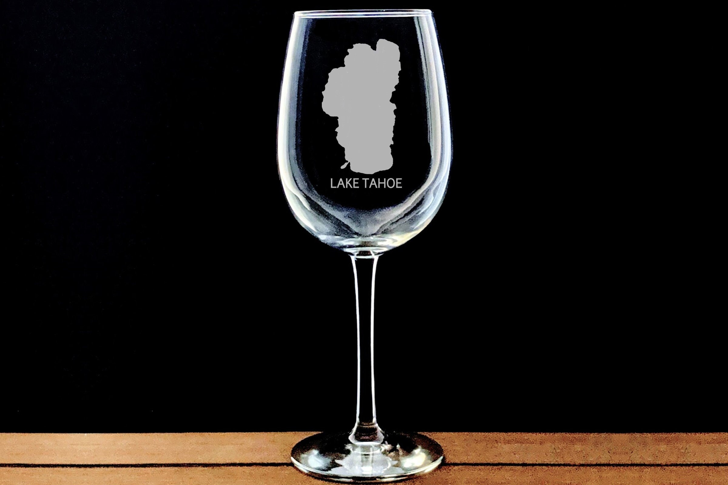 Make My Lake 18.5 oz Stemmed Wine Glass – Adirondack Etching