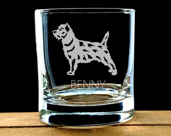 11oz Rocks Whiskey Highball Glass Funny Not Drinking Alone If Dog Is Home 