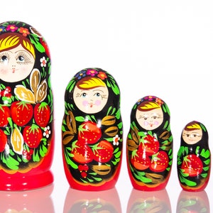 Handmade home decor Nesting Dolls 7&quot;, funny gift Kids Room Decor made in Ukraine