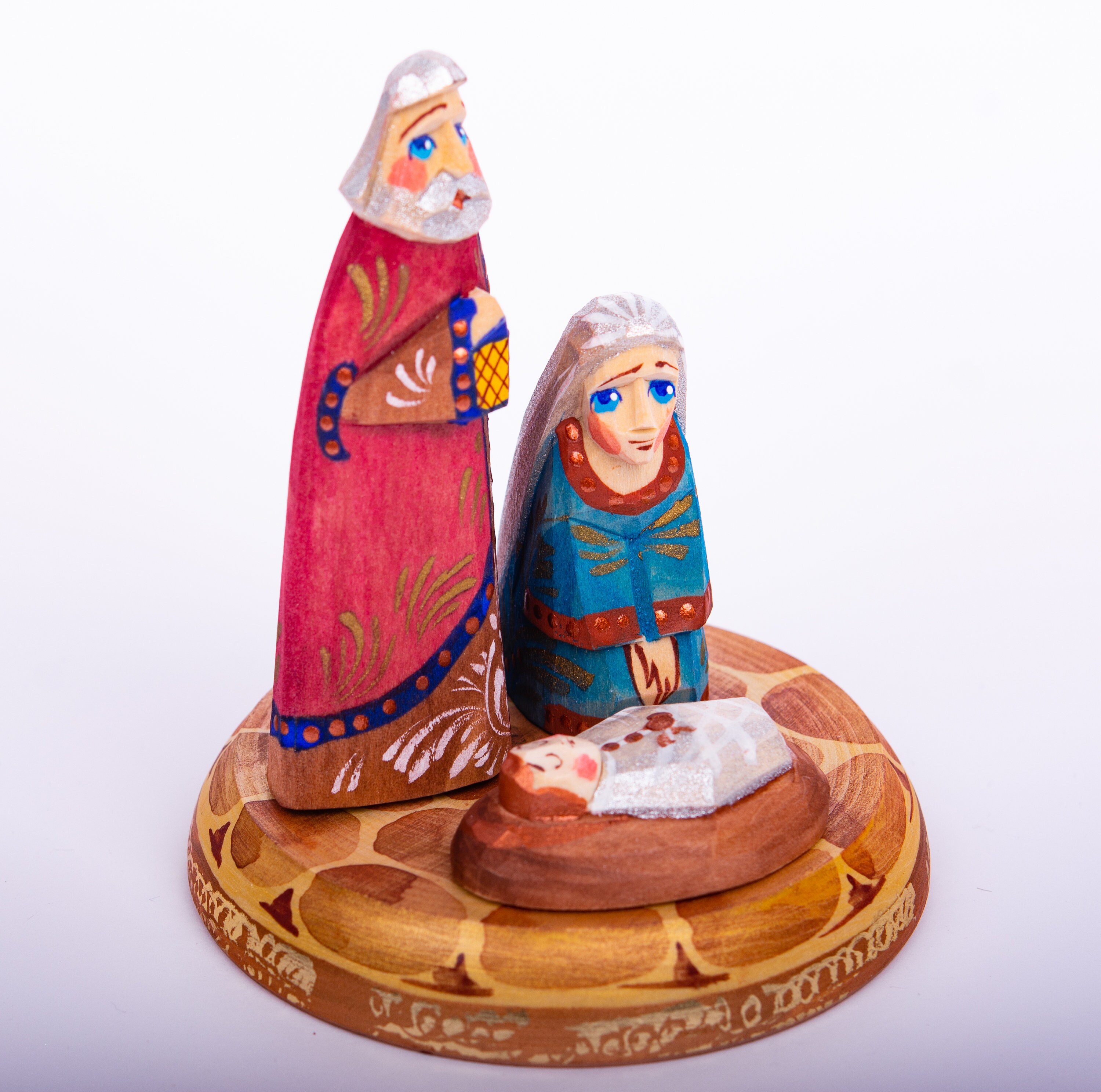 Wooden Nativity Set Christmas Decorations Nativity Stable Etsy