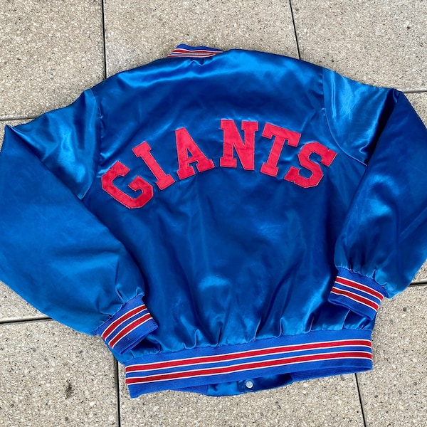 Ny Giants Starter Jacket Etsy
