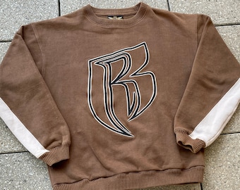 RUFF RYDERS Pullover / Ruff Ryders Sweatshirt  / Hip Hop Vintage / Ryde or Die / DMX / Big Logo