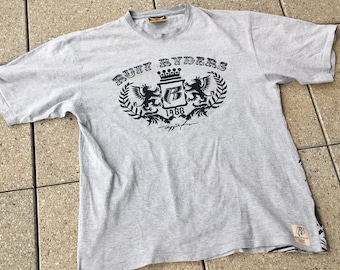 Vintage RUFF RYDERS T-Shirt / Ruff Ryders ince 1988 Print / 90s Hip Hop Vintage / Ruff Ryders Ryde or Die / DMX