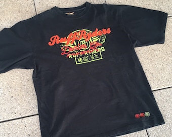 Vintage RUFF RYDERS T-Shirt /Big Front Print / 90s Hip Hop Vintage / Ruff Ryders Ryde or Die / DMX / Since 1988