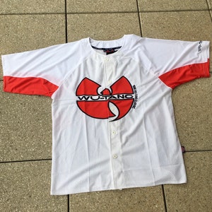 Vintage WU-TANG Shirt / Wu-Tang Clan Baseball Jersey Shirt / 90s Hip Hop Vintage / Wu-Wear / Unworn