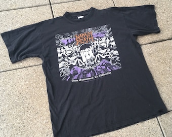 Vintage NAPALM DEATH T-shirt / From Enslavement to Obliteration