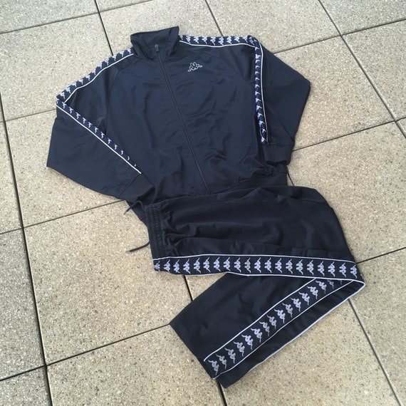 Vintage KAPPA Track Suit Navy Blue Color / Hip Hop