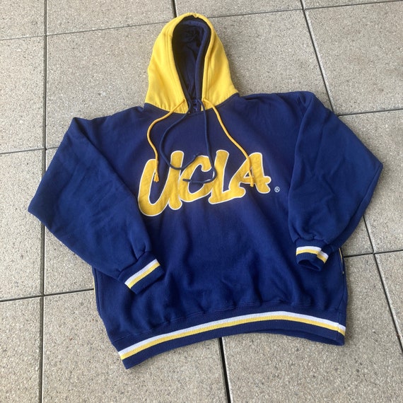 Navy UCLA BRUINS Pullover Sweatshirt Hoodie Size Large by -  Israel