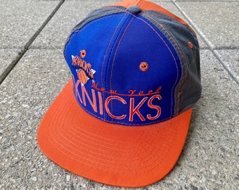 Vintage 90's New York Knicks Sports Specialties Fitted Hat Size 7