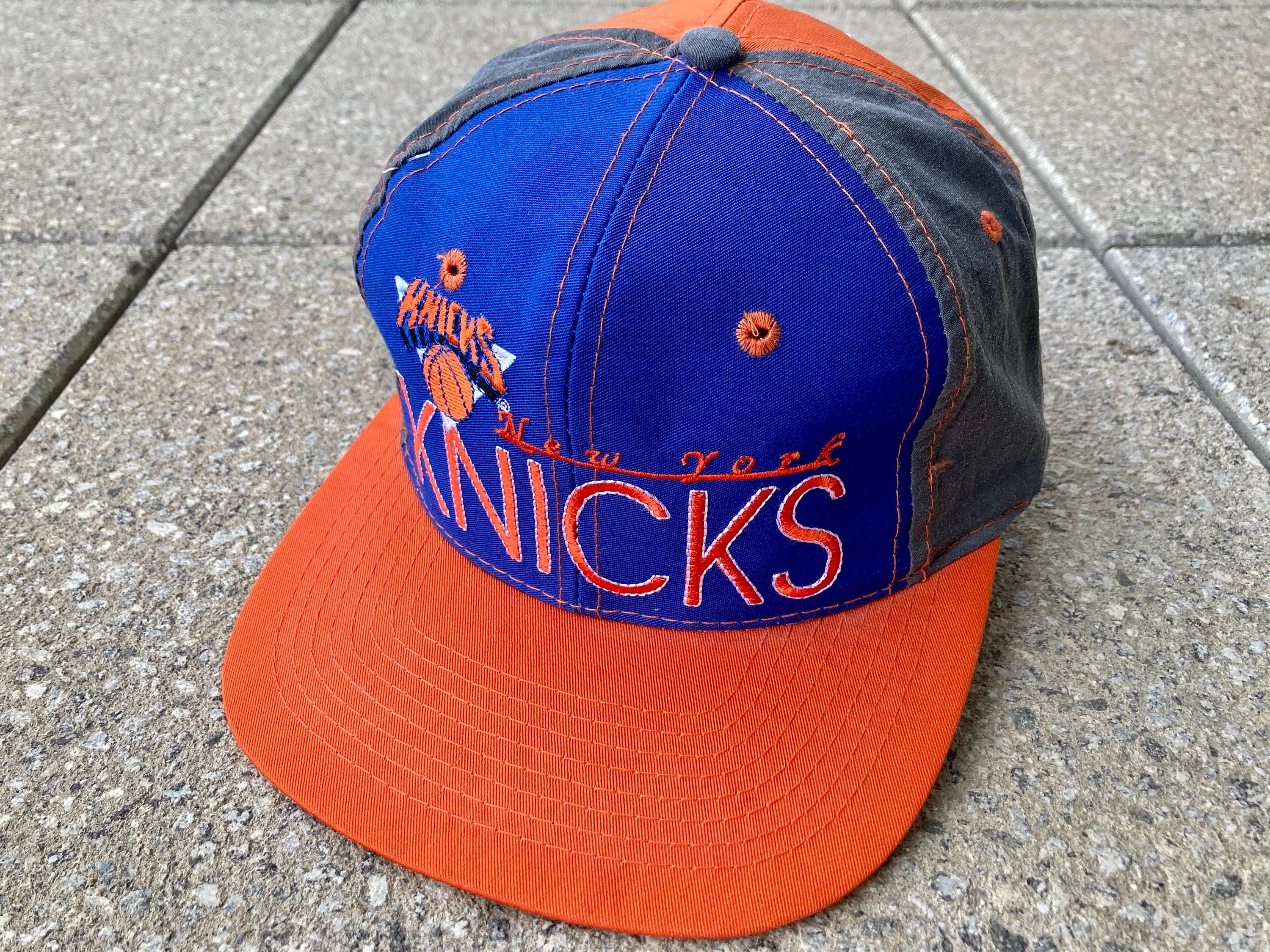 Early 90s New York KNICKS Snapback Hat by the Game / the Game