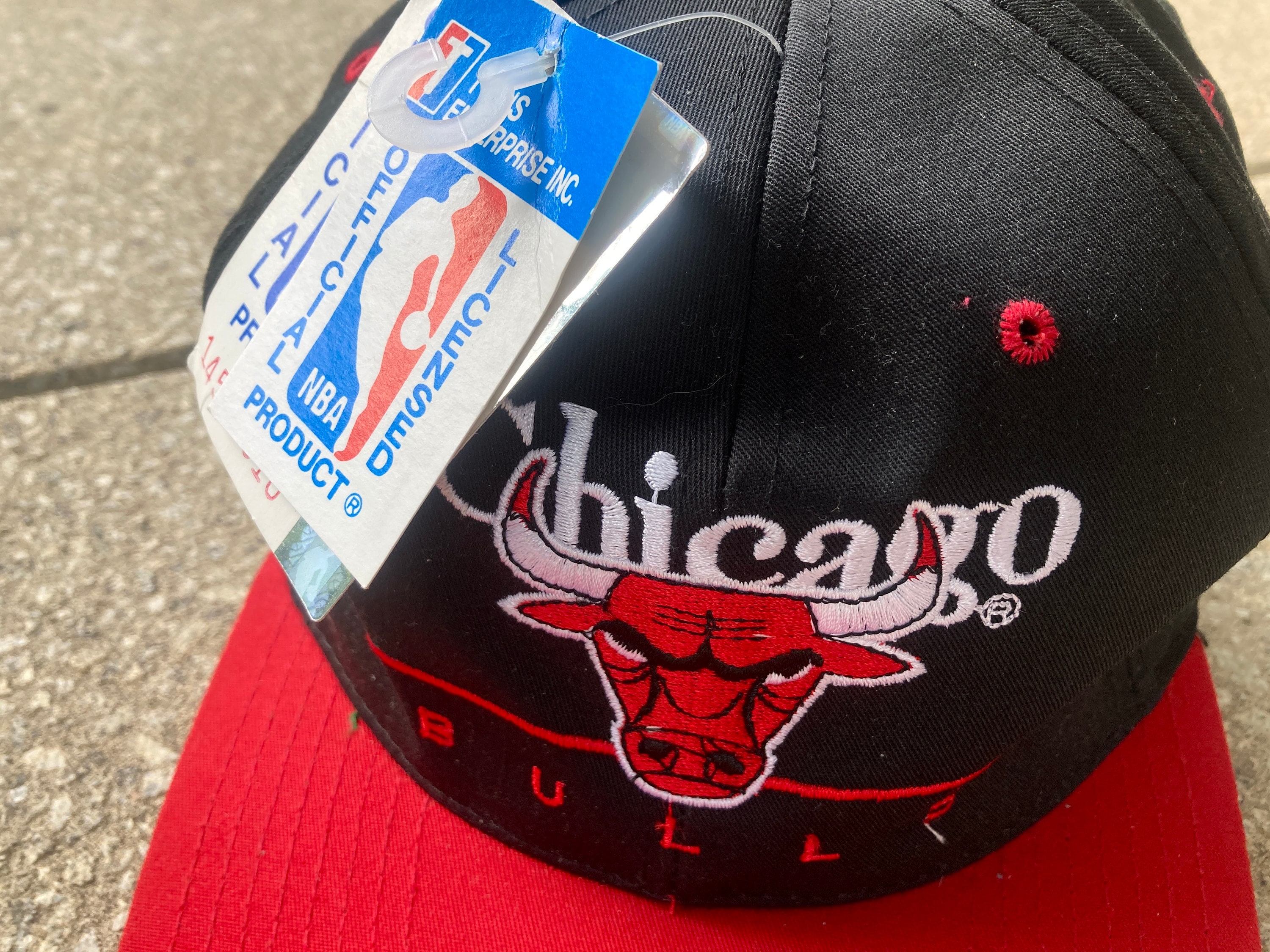 90s Chicago BULLS Snapback by TWINS / Bulls Spellout and Logo