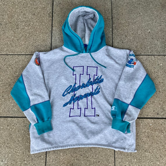 90s CHARLOTTE HORNETS Hoodie by Starter / Classic… - image 2
