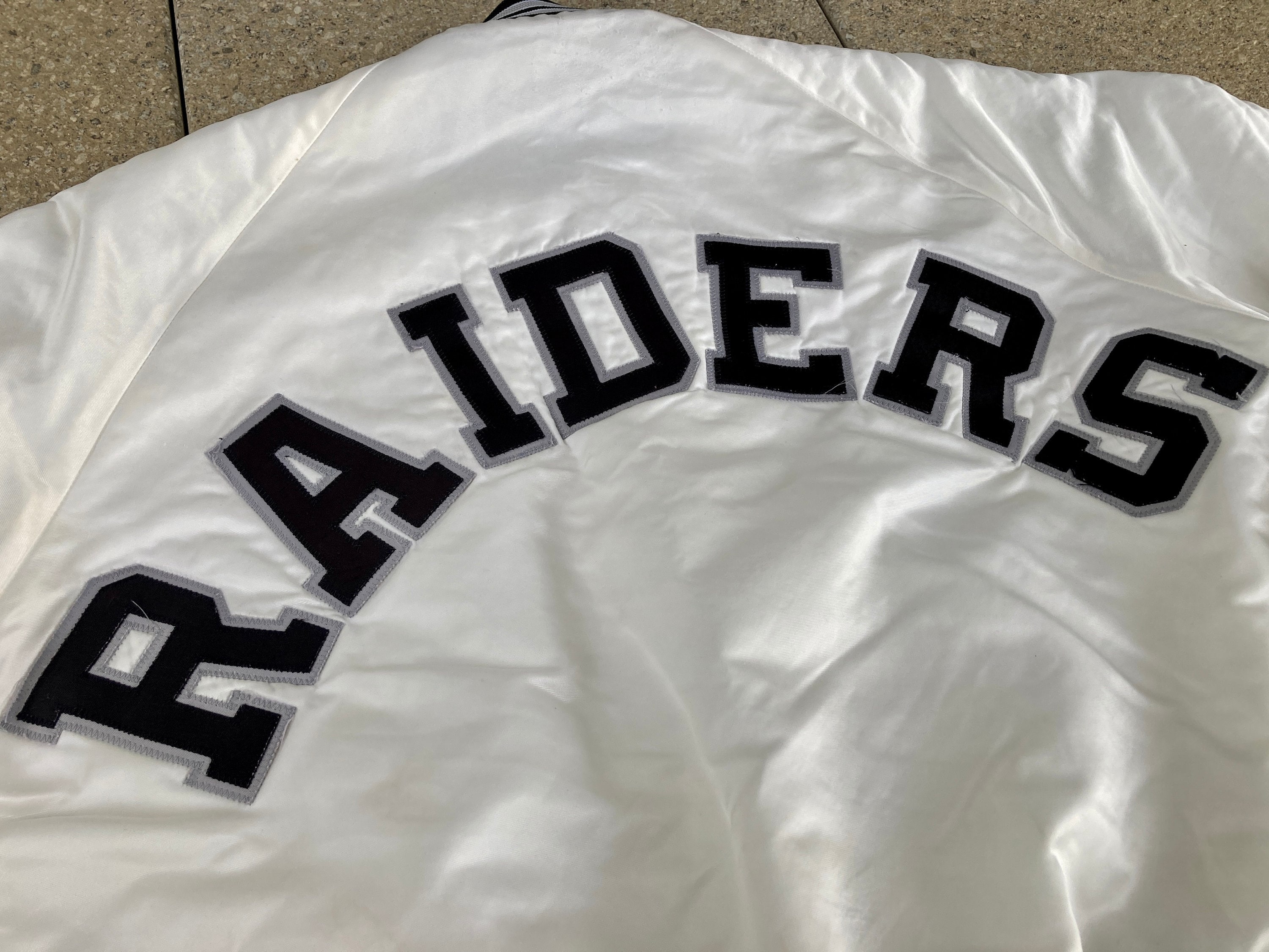 Rare 80s / 90s Los Angeles RAIDERS Jacket by Chalk Line