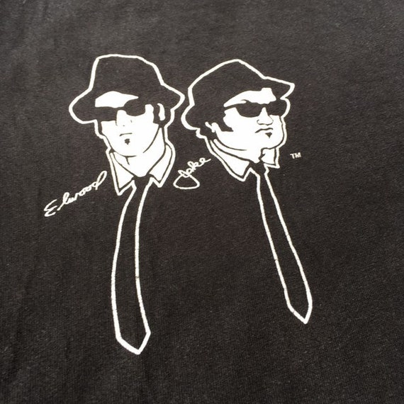 Vintage BLUES BROTHERS T-Shirt / Jake & Ellwood B… - image 5