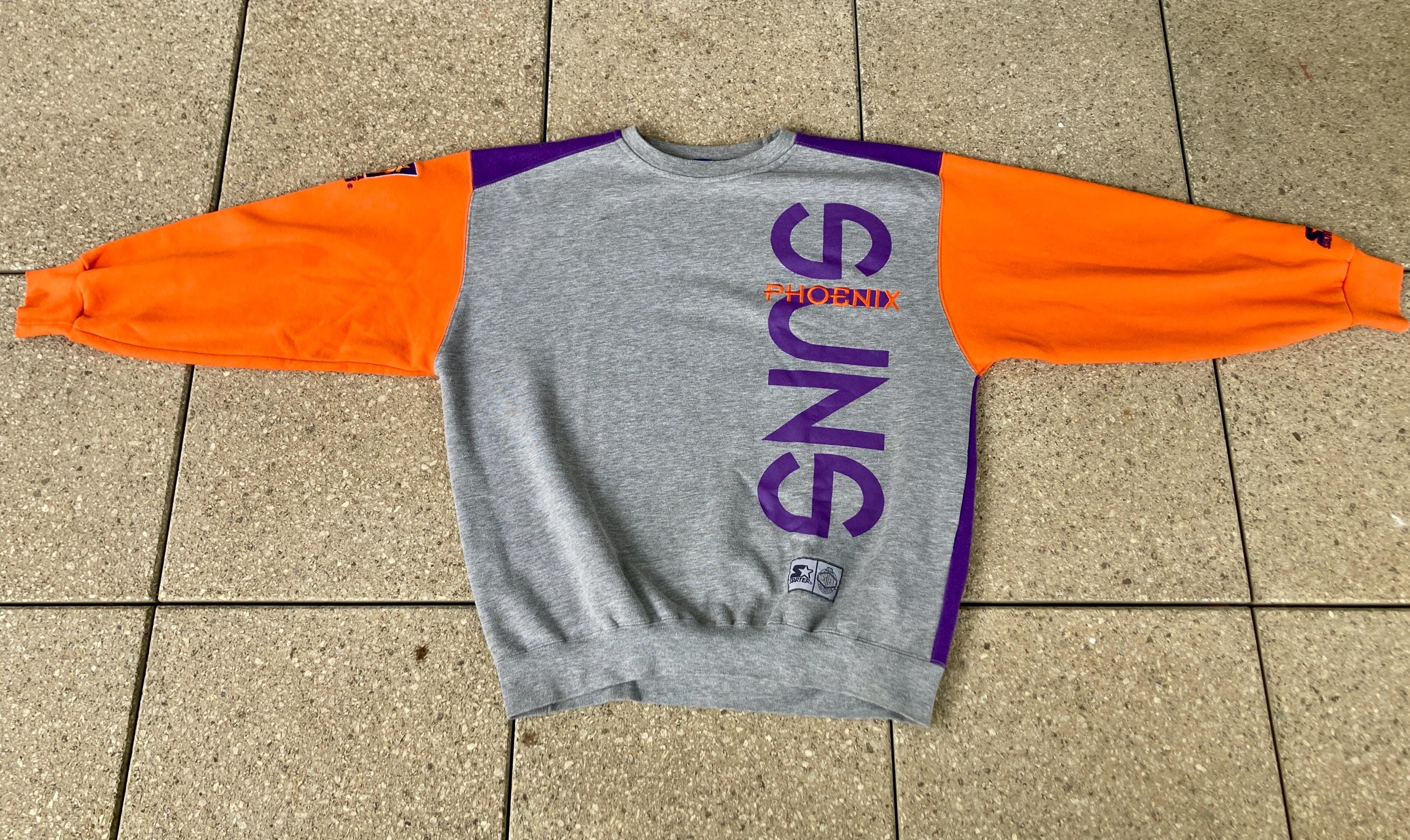 Buy 90s Phoenix SUNS Sweater by STARTER / Spell Out / NBA Vintage