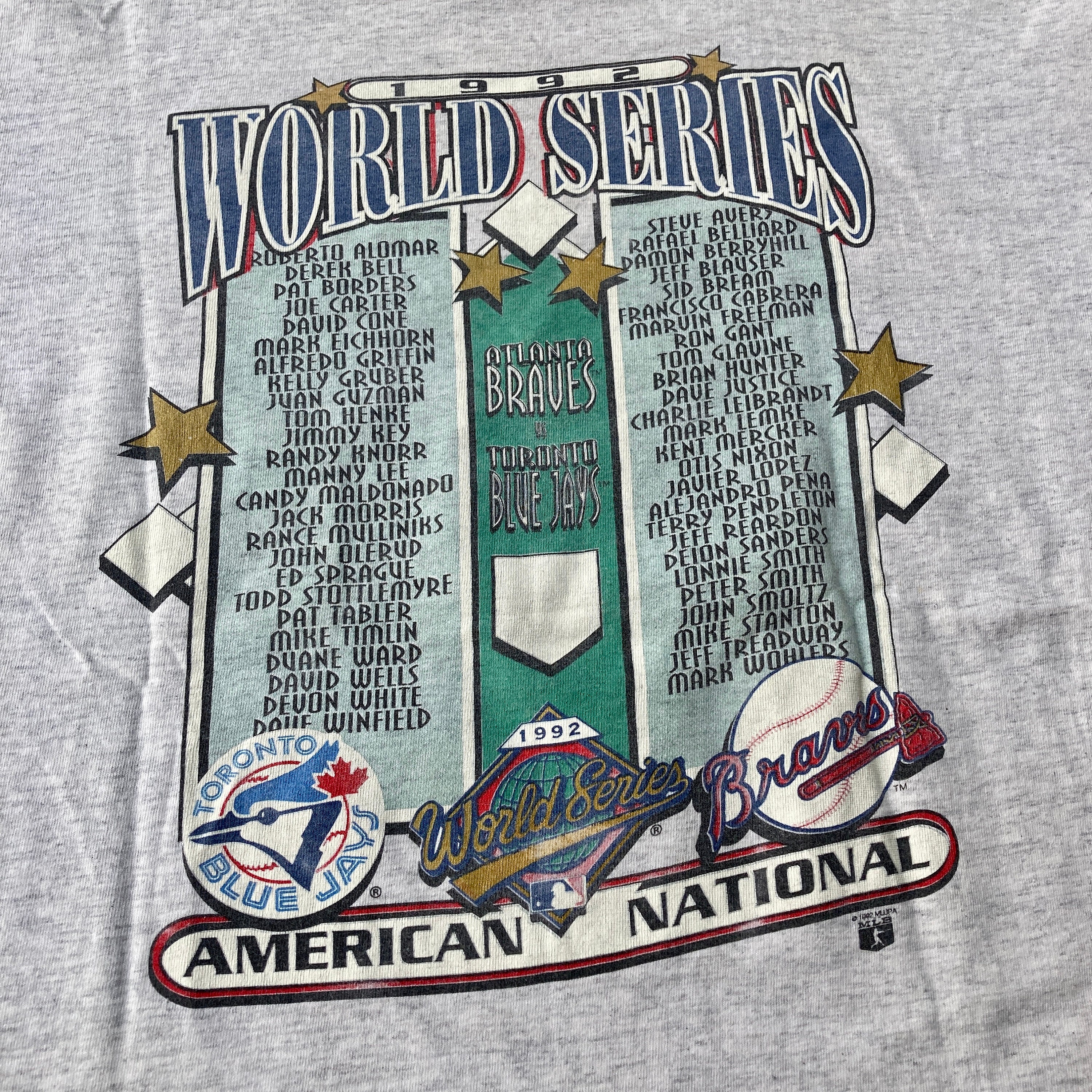 Vintage 1992 World Series T-shirt by SALEM Sportswear / Atlanta 