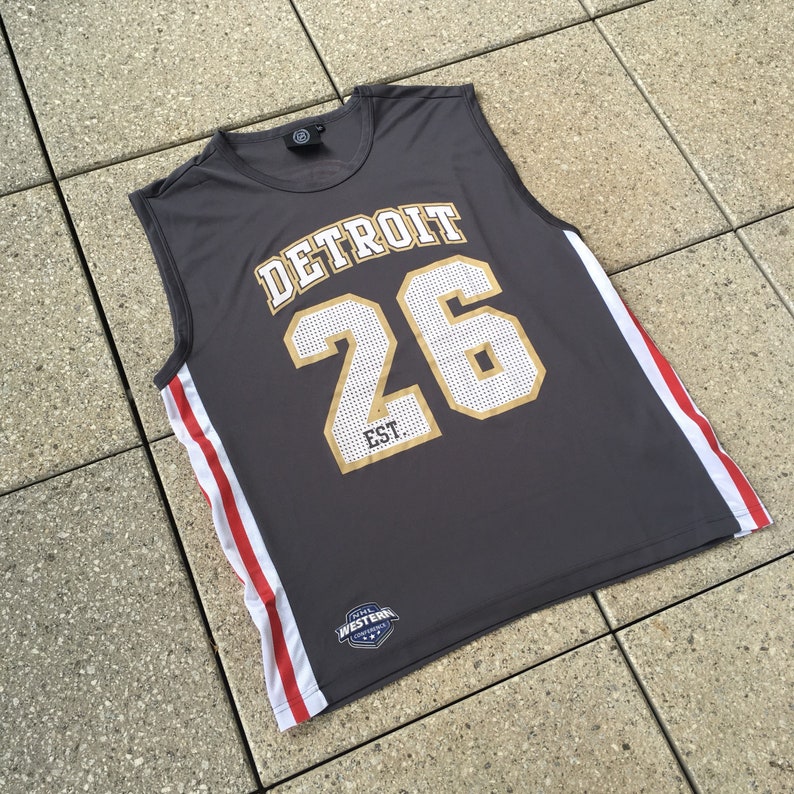 nhl sleeveless jersey