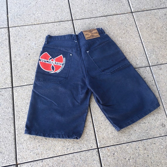 Vintage WU-TANG Jeans Shorts / Wu-Tang Pants / Wu-