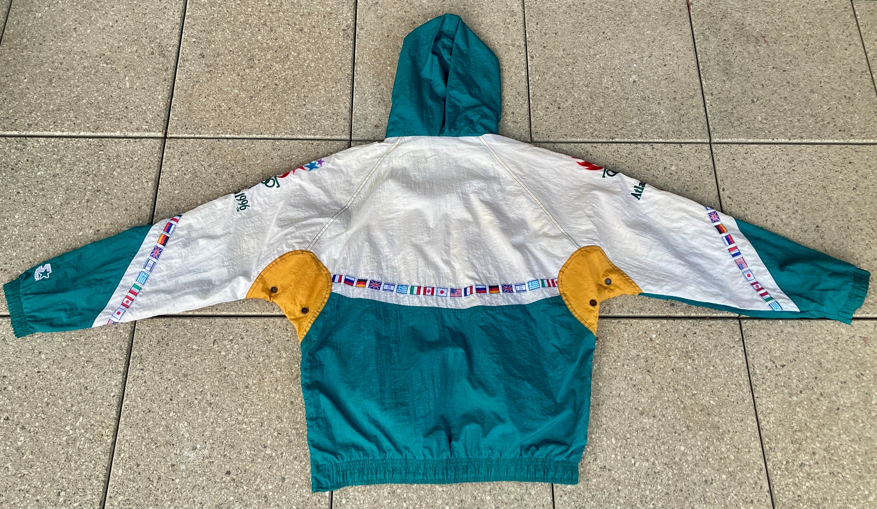 Vintage Olympic Games Collection Windbreaker by STARTER / Olympic 