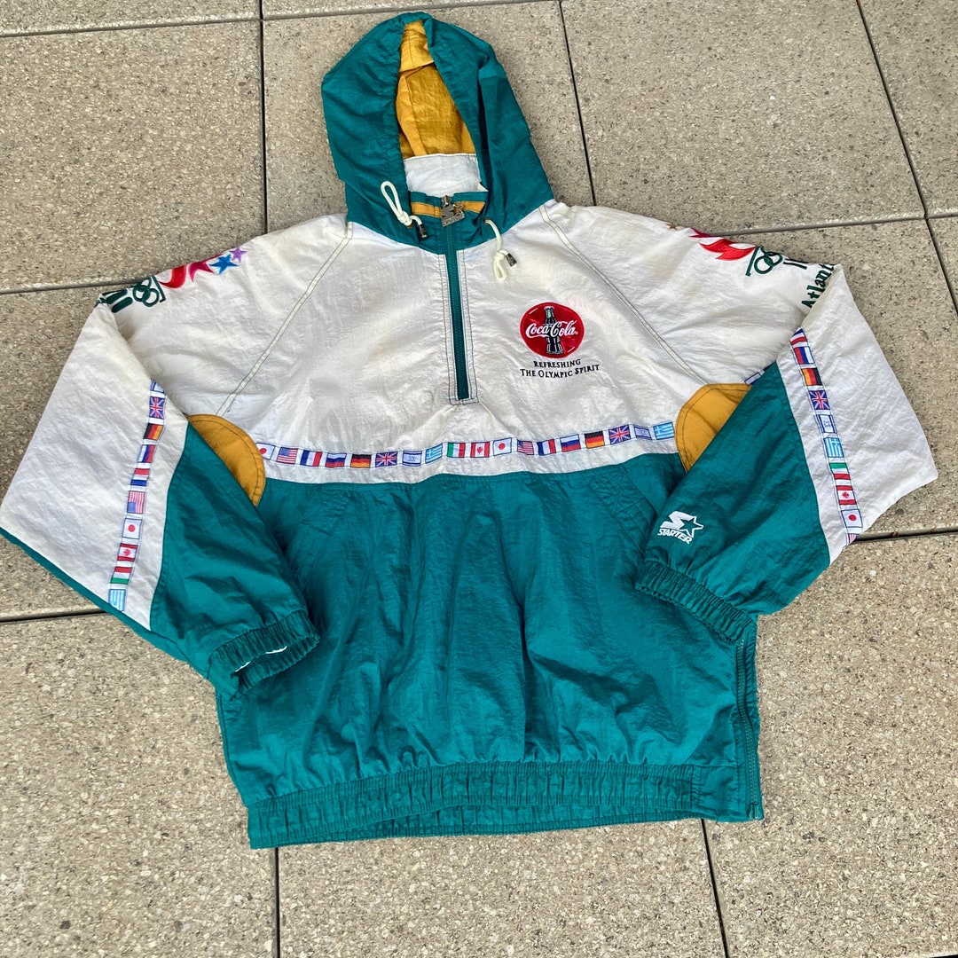 Vintage Olympic Games Collection Windbreaker by STARTER Olympic