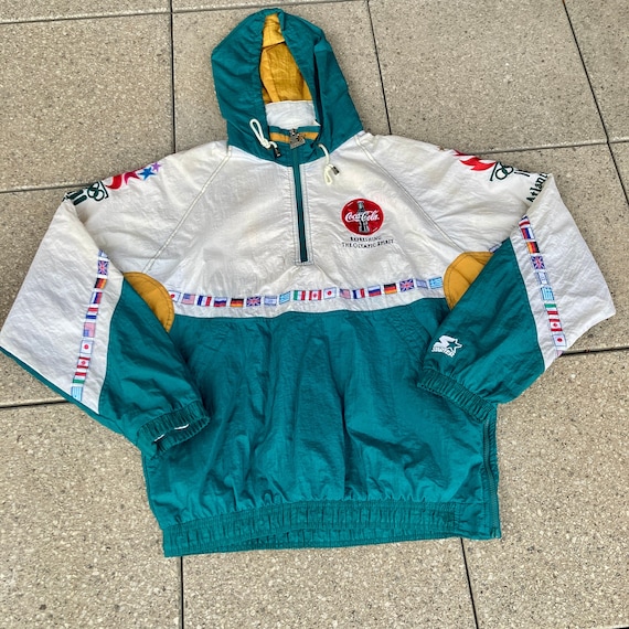 良品gallery ヴィンテージ スキージャケット90s L オリンピック 90年代 イタリア製 aesse ナイロンジャケット スキージャケット メンズ